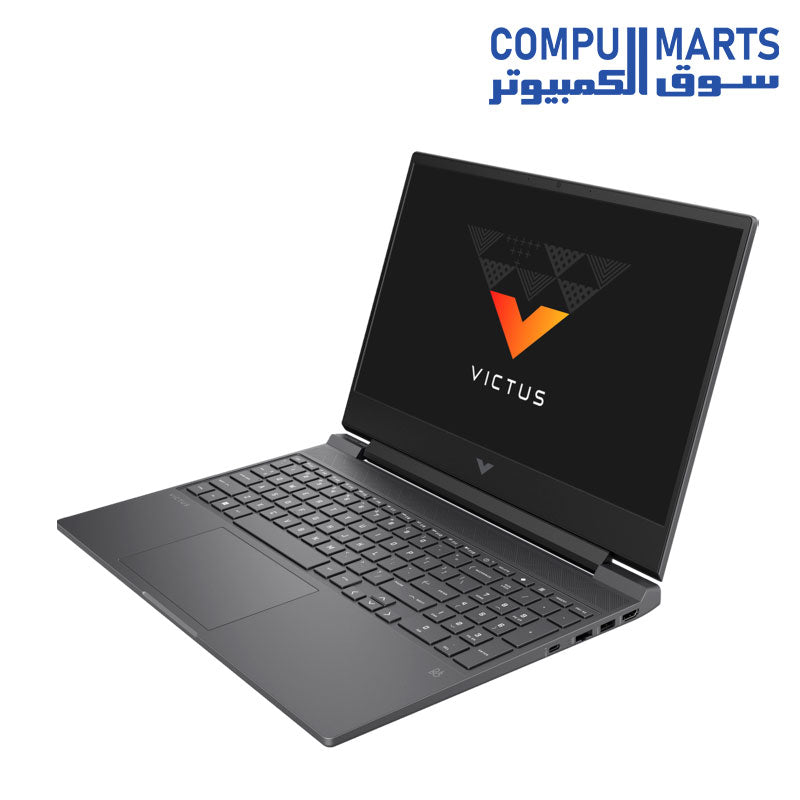Hp Victus 15-fa1043ne Gaming i5-13500H 12-Cores, NVIDIA GeForce RTX 3050 6GB GDDR6 Graphics, RAM 8GB, SSD 512GB, 15.6" FHD (1920x1080) 144Hz IPS, Backlit Keyboard, Dos, Mica Silver