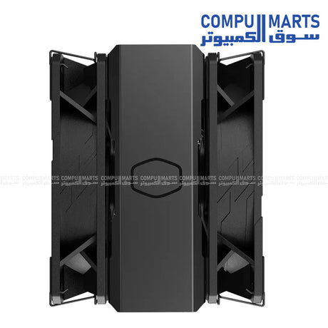 Cooler Master Hyper 212 Black X Duo CPU Air Cooler with dual 120mm SickleFlow fans and 4 heat pipes for Intel and AMD processors Egypt