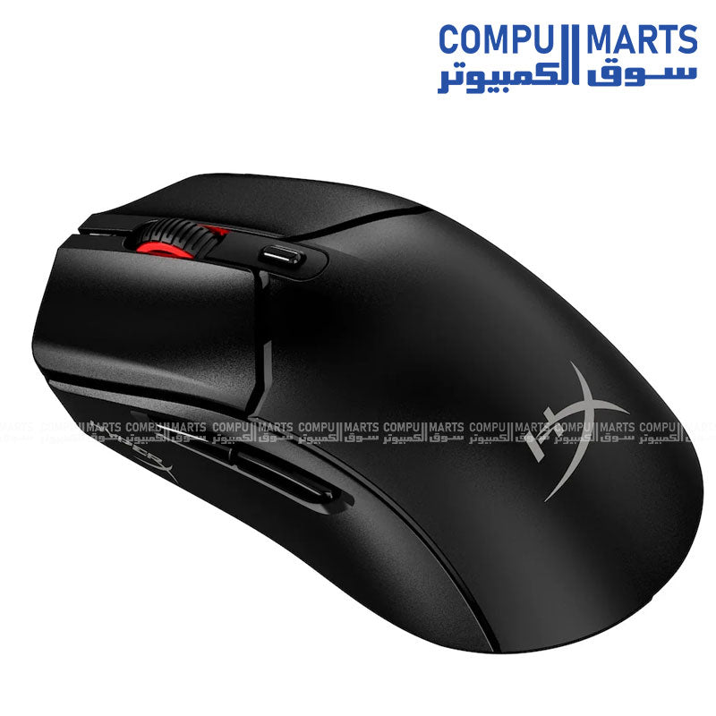 HyperX Pulsefire Haste 2 Core Wireless Gaming Mouse – Lightweight 70g, Dual Wireless, 100 Hours Battery, 12000 DPI Sensor