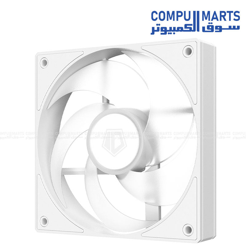 Hydraulic bearing 120mm cooling fan 27.2dB(A) noise level and 1.8W power input for stable operation