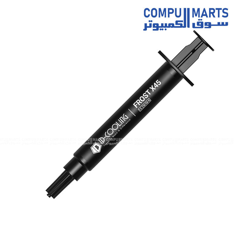 ID-COOLING FROST X45 4g thermal paste with 15.2W m-K conductivity and nano material formula for stable thermal transfer available in Egypt