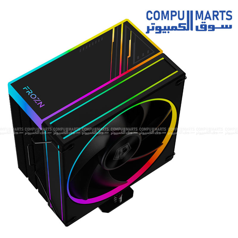 ID-COOLING CPU air cooler with 4 copper heatpipes and FDB fan technology from Compumarts