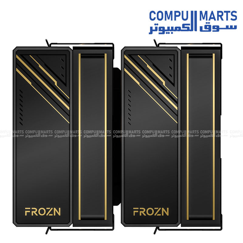 ID COOLING dual tower CPU air cooler with copper base and high airflow cooling from Compumarts