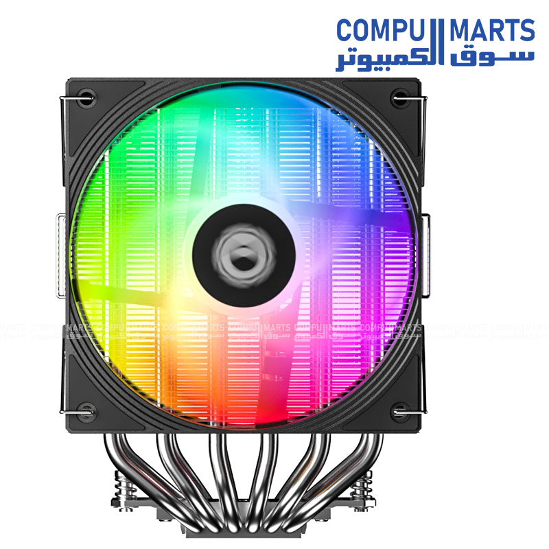 ID COOLING FROZN A620 PRO cooler with dual 120mm ARGB fans and 6 heatpipes