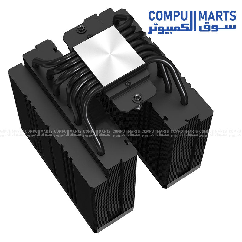 ID COOLING high performance CPU air cooler with copper base and dual tower heatsink from Compumarts