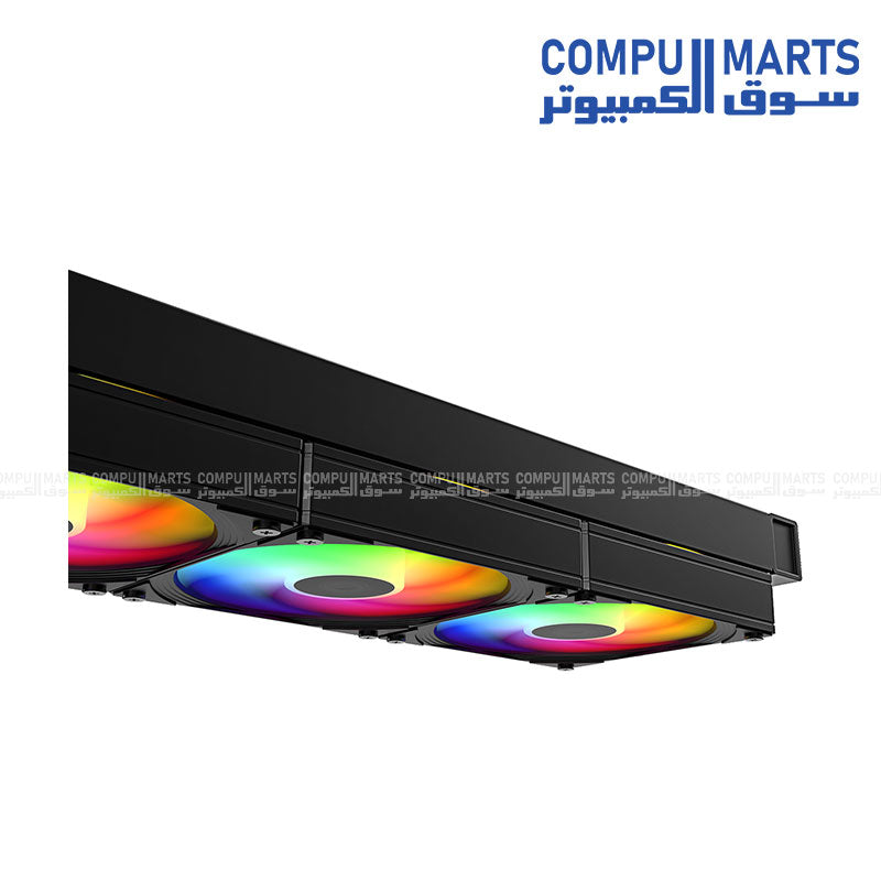 ID-COOLING FX360 INF 360mm Liquid CPU Cooler 350W TDP Aluminum Radiator 3x120mm ARGB Fans 2000RPM PWM Support Intel LGA1851/1700/1200/115X AMD AM5 AM4