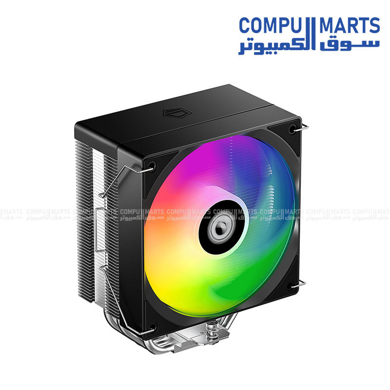 ID-COOLING SE-214-XT V2 ARGB CPU Air Cooler with 4 Heatpipes 120mm PWM ARGB Fan 200W TDP Support for Intel LGA1851 1700 1200 115X and AMD AM5 AM4