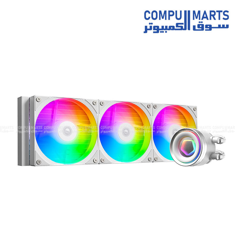 ID-COOLING FX360 INF 360mm Liquid CPU Cooler 350W TDP Aluminum Radiator 3x120mm ARGB Fans 2000RPM PWM Support Intel LGA1851/1700/1200/115X AMD AM5 AM4