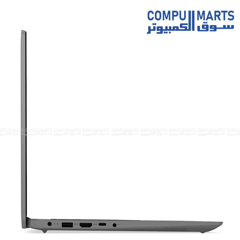 82RK01AKAD – Laptop – Lenovo – Intel Core i5-1235U, 8GB RAM, 512GB SSD, Intel Iris Xe Graphics, 15.6" FHD, Arctic Grey, Arabic Keyboard