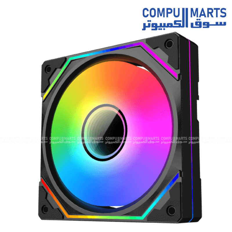 Xigmatek Infinity Pro 3 – 120mm ARGB Case Fans – High Airflow – Egypt