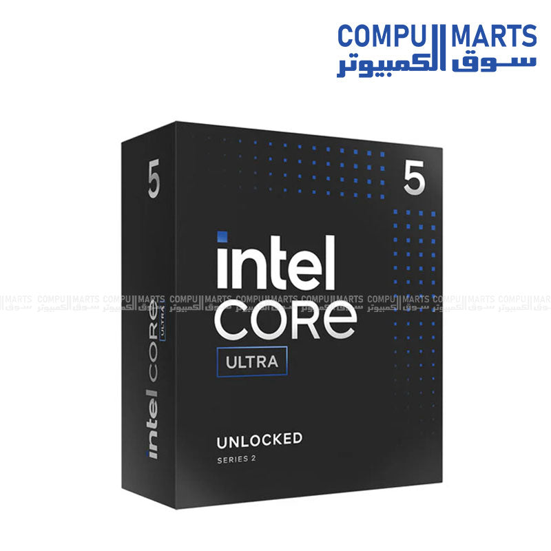 Core Ultra 5 245K – Processor – Intel – 14 Cores – 6P + 8E – Up to 5.2GHz – Unlocked – LGA1851 – Series 2