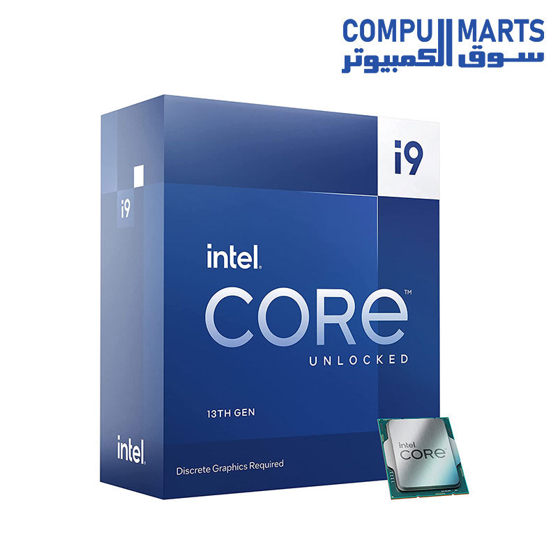 Intel Core i9-13900KF Desktop Processor 24 cores (8 P-cores + 16 E-cor