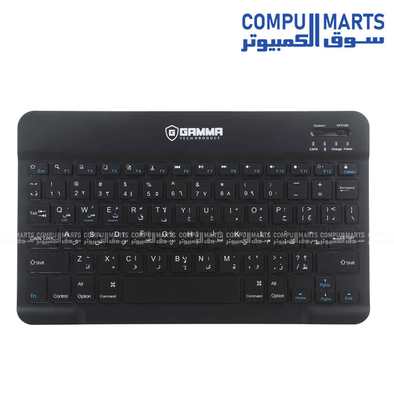 GAMMA K-330 keyboard with Bluetooth and Wireless 2.4G connectivity