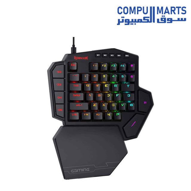 K601-DITI-X-Keyboard-Redragon-RGB-Mechanical-WIRED