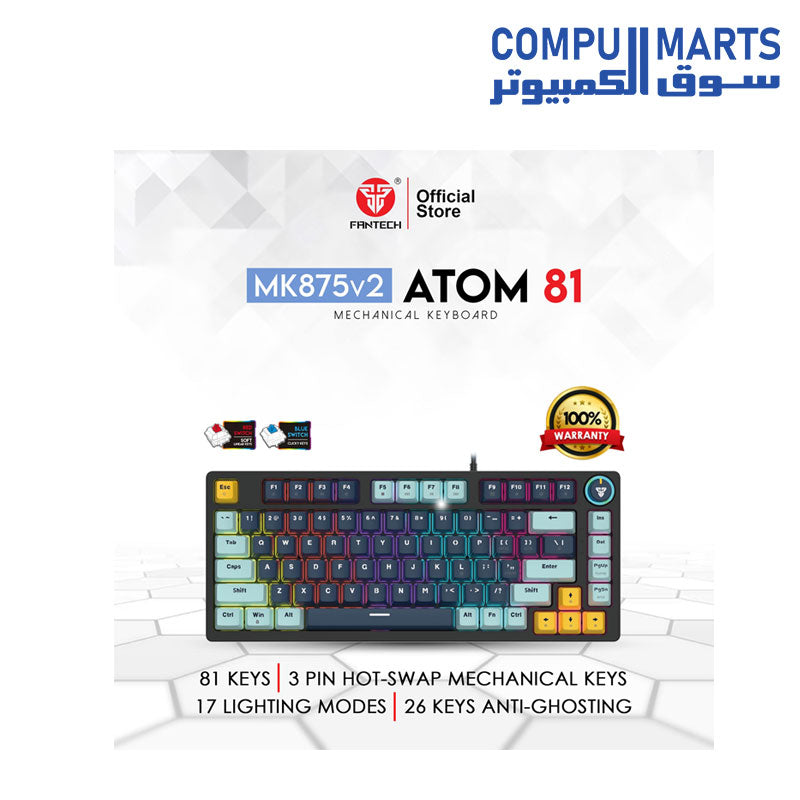 81-Mizu-MK875-V2-Keyboard-fantech-Gaming