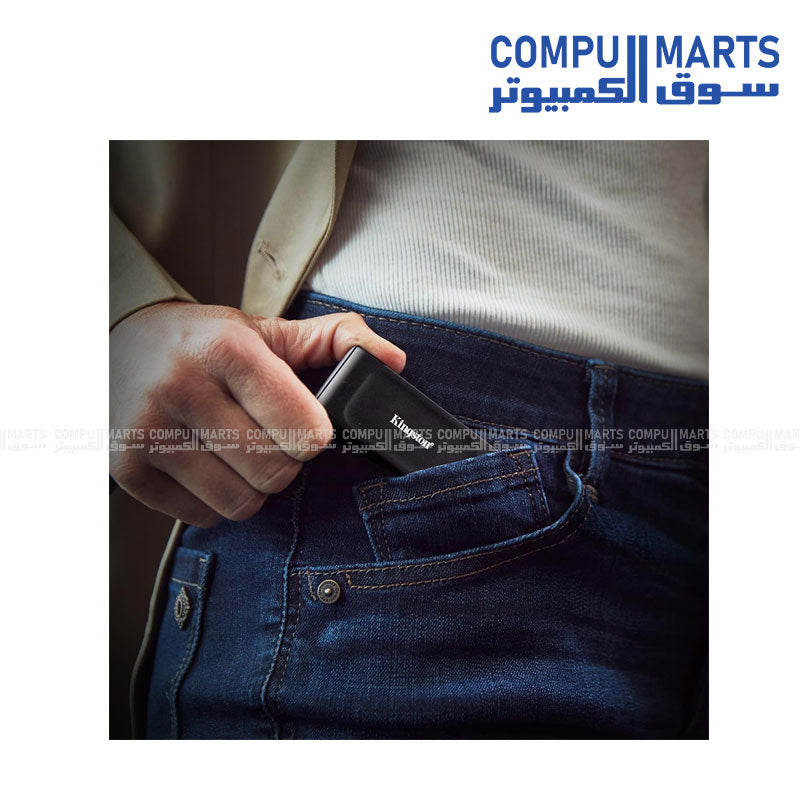 Kingston Digital XS1000 2TB External SSD USB 3.2 Gen 2 High Speed Portable Drive Egypt