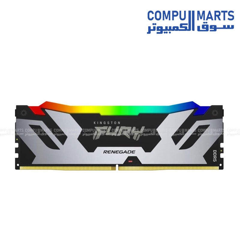 Kingston FURY Renegade RGB 32GB (2x16GB) DDR5 8000MT/s CL38 XMP Gaming Memory – High-Speed RGB DDR5 RAM in Egypt