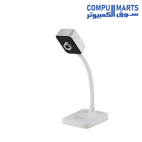 Kisonli D1 2K USB webcam with 2592×1944 resolution, autofocus 5P lens, and built-in microphone for PC and laptop in Egypt