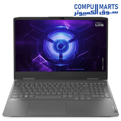 LOQ-15IRX9-83DV008RED-GAMING LAPTOP-LENOVO-CORE-I5-13450HX-RTX 3050-6GB–16GB–512GB