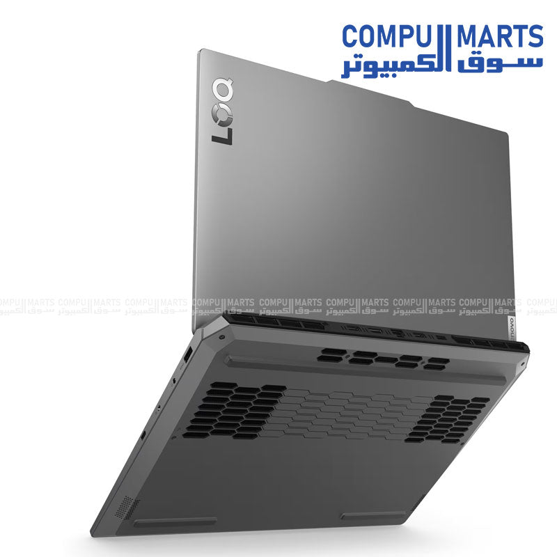 Lenovo LOQ 15 – Gaming Laptop – Lenovo – Core i5-12450HX – RTX 4050 – 24GB DDR5 – 512GB SSD – 15.6 FHD 144Hz – Luna Grey
