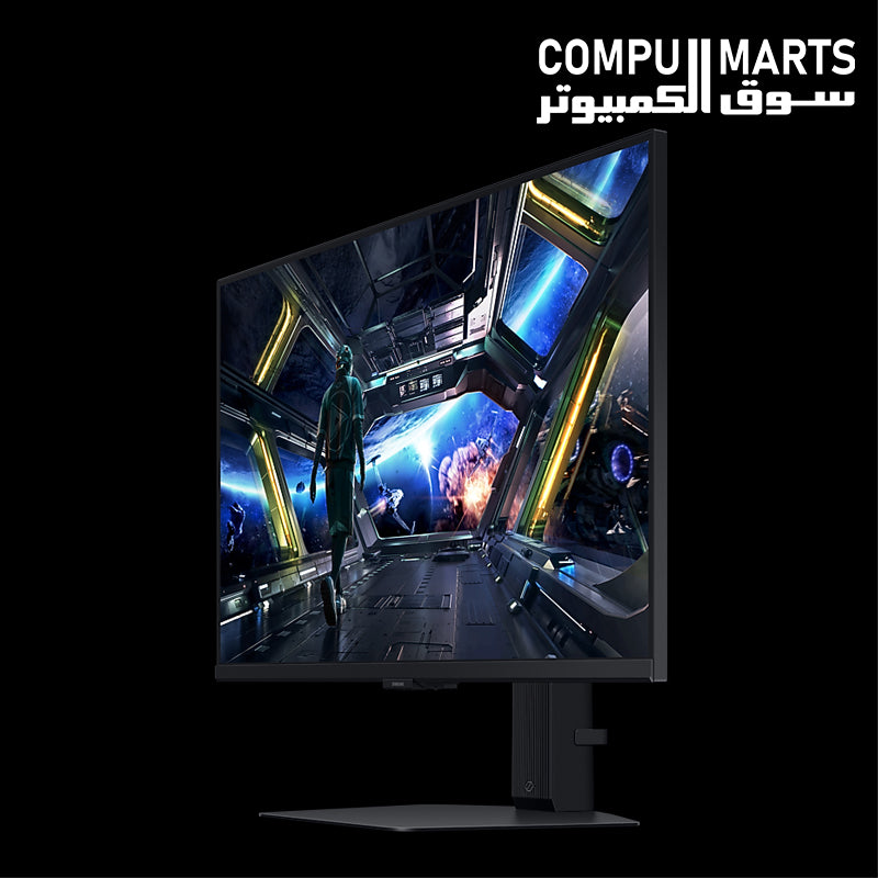 Samsung Odyssey G70D 27-inch IPS gaming monitor with 3840 × 2160 resolution