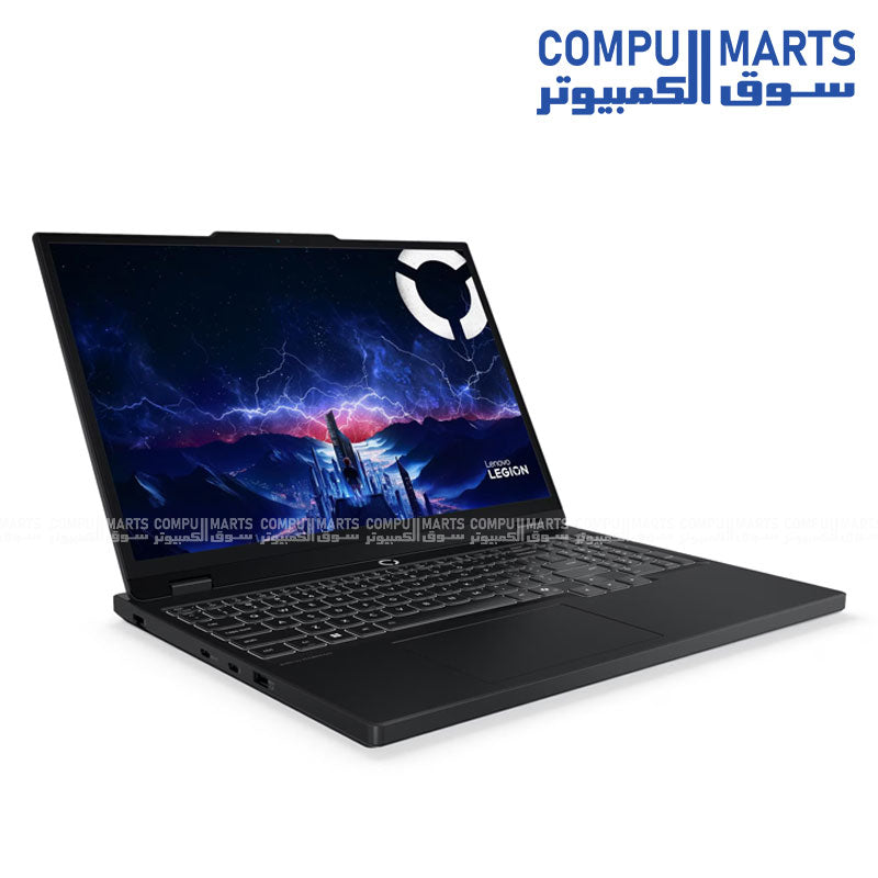 Lenovo Legion 5 15IAX10 gaming laptop with Intel Core Ultra 9 275HX, NVIDIA RTX 5070 8GB, 32GB DDR5 RAM, 1TB SSD, and 15.1-inch OLED 165Hz display in Eclipse Black.