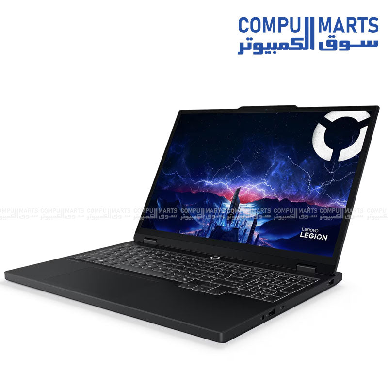 Lenovo Legion 5 15IAX10 gaming laptop with Intel Core Ultra 9 275HX, NVIDIA RTX 5070 8GB, 32GB DDR5 RAM, 1TB SSD, and 15.1-inch OLED 165Hz display in Eclipse Black.