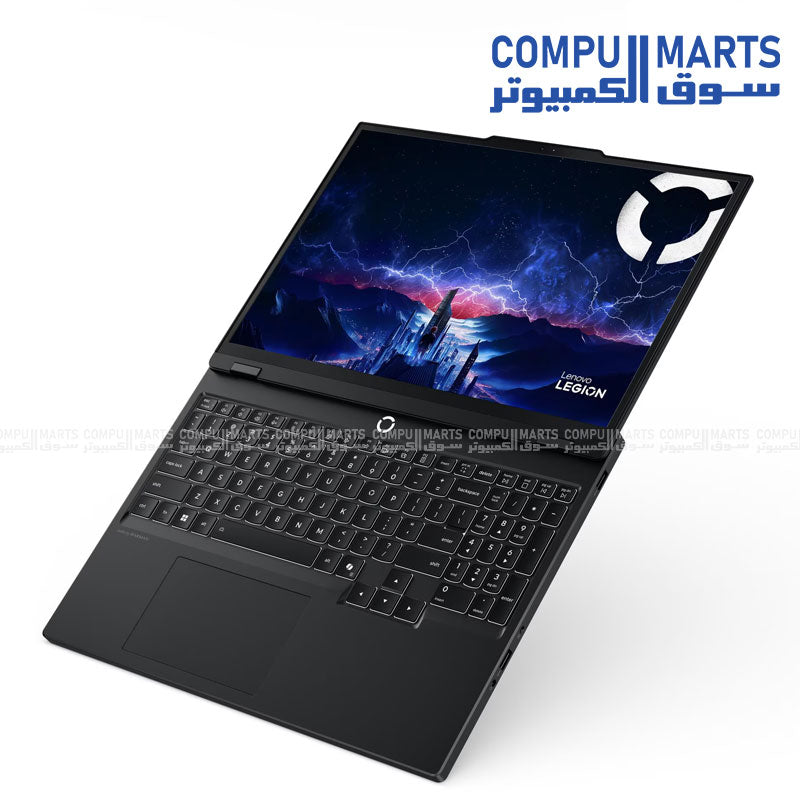 Lenovo Legion 5 15IAX10 gaming laptop with Intel Core Ultra 9 275HX, NVIDIA RTX 5070 8GB, 32GB DDR5 RAM, 1TB SSD, and 15.1-inch OLED 165Hz display in Eclipse Black.