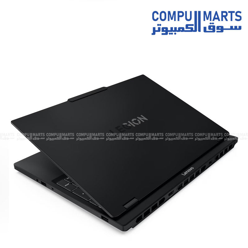 Lenovo Legion 5 15IAX10 gaming laptop with Intel Core Ultra 9 275HX, NVIDIA RTX 5070 8GB, 32GB DDR5 RAM, 1TB SSD, and 15.1-inch OLED 165Hz display in Eclipse Black.