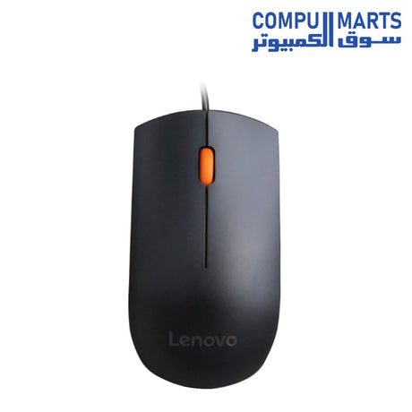 300-Keyboard-MOUSE-LENOVO-USB-Wired-Combo-BLACK