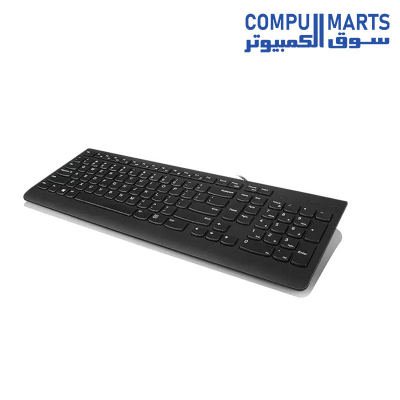 300- Keyboard-Lenovo-Wired-USB-black