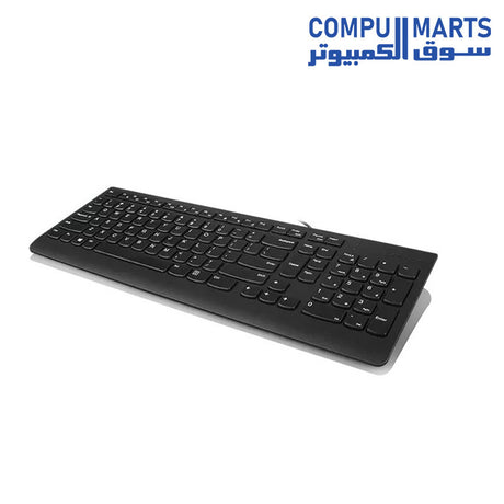 300- Keyboard-Lenovo-Wired-USB-black