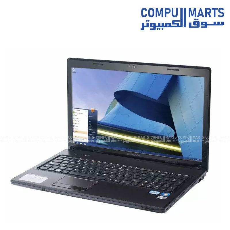 Lenovo M51BHUK 15.6-inch notebook featuring 4GB memory, 500GB HDD storage, Intel HD graphics, and LAN WLAN connectivity