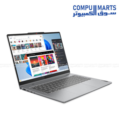 Lenovo IdeaPad 5 2-in-1 14IRH9 – Core i7-13620H – 16GB LPDDR5x – 512GB SSD – 14" WUXGA OLED Touch Laptop – Luna Grey – Windows 11 – Lenovo Digital Pen 2