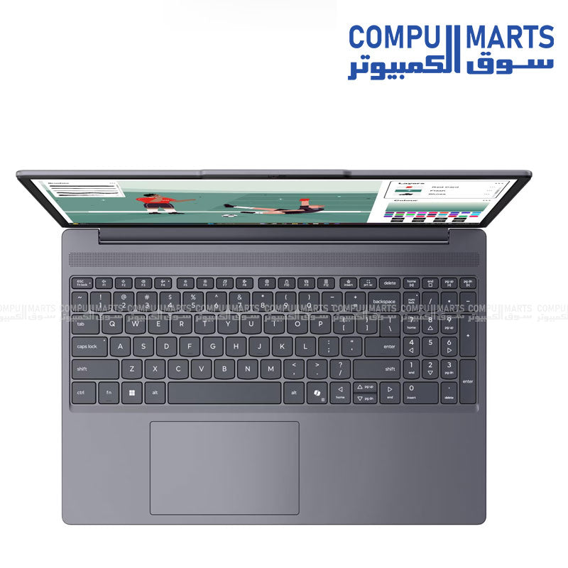 Lenovo IdeaPad Slim 3 15IPH11 Laptop with Intel Core Ultra 5 322 processor, 16GB DDR5 memory, 512GB SSD, Integrated Intel Graphics, 15.3 inch WUXGA IPS 60Hz display and Windows 11 Home