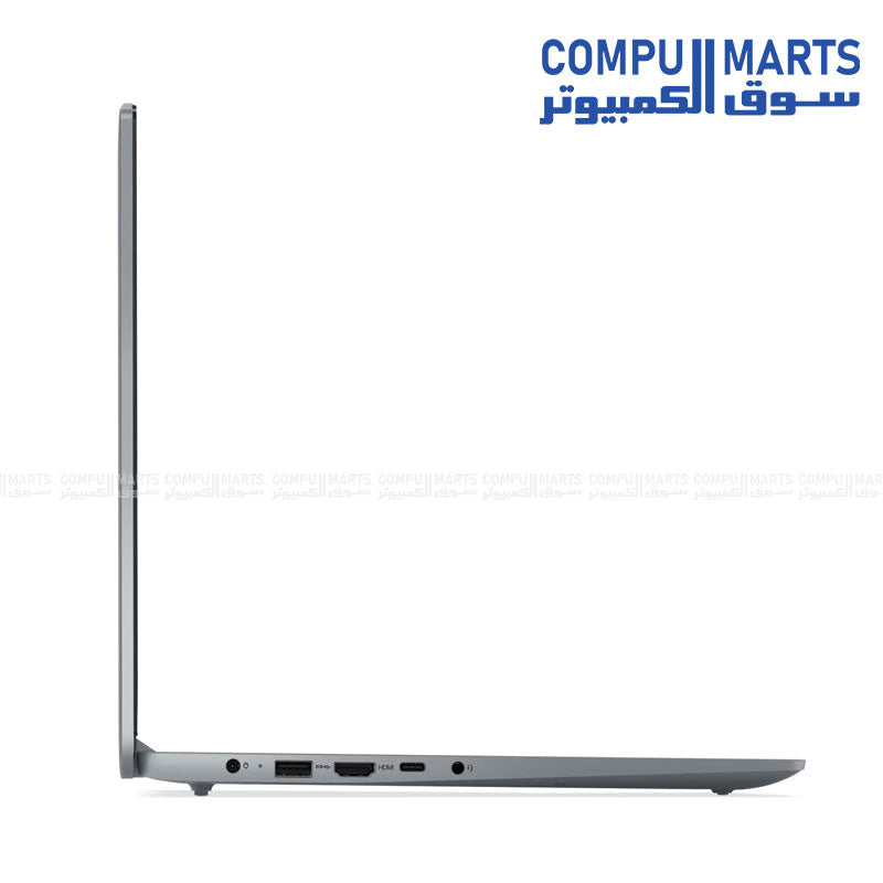 Lenovo IdeaPad Slim 3 15IRU8 Laptop – Intel Core i3-1315U, 8GB RAM, 512GB SSD, Arctic Grey