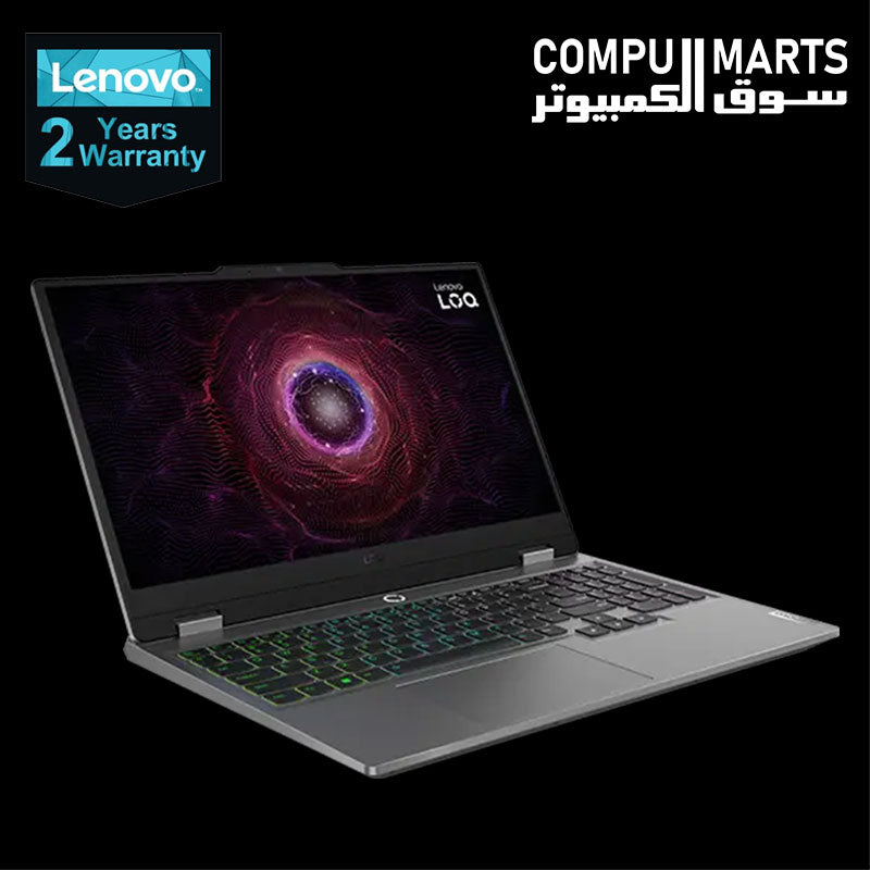 Lenovo LOQ 15ARP9 with NVIDIA GeForce RTX 3050 6GB graphics