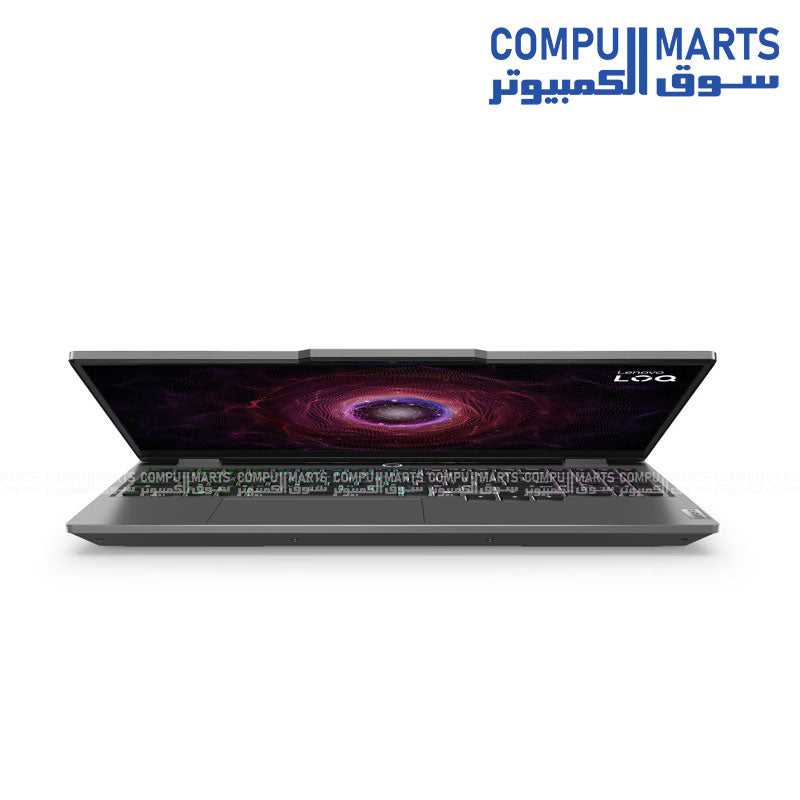 Lenovo LOQ 15ARP9 Gaming Laptop with Ryzen 5 7235HS- RTX 4050 6GB- 12GB RAM- 512GB SSD- and 15.6-inch FHD 144Hz Display - Luna Grey