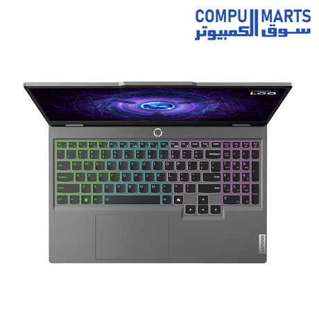 LOQ-15IRX9- Gaming-Laptop-Lenovo-Intel-Core-i7-512GB-SSD-16GB-Ram-RTX-4050-15.6"-Inch-Luna-Grey