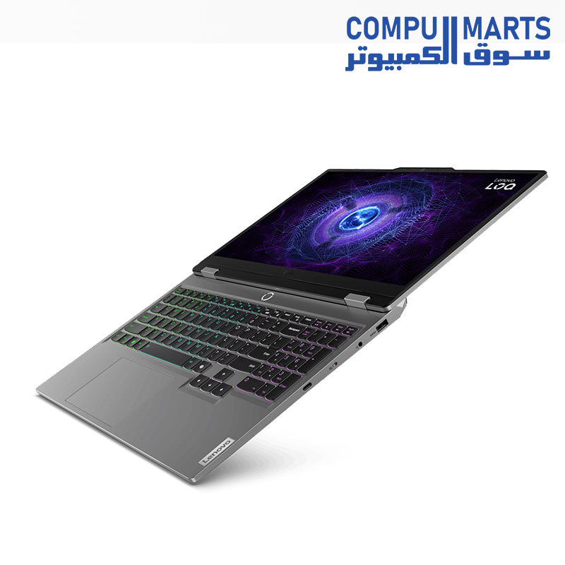 LOQ-15IRX9- Gaming-Laptop-Lenovo-Intel-Core-i7-512GB-SSD-16GB-Ram-RTX-4050-15.6"-Inch-Luna-Grey