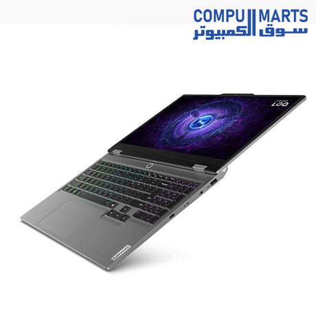 LOQ-15IRX9- Gaming-Laptop-Lenovo-Intel-Core-i7-512GB-SSD-16GB-Ram-RTX-4050-15.6"-Inch-Luna-Grey