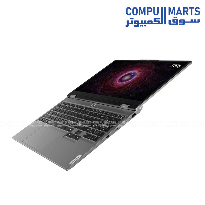 Lenovo LOQ 15.6 inch Gaming Laptop with AMD Ryzen 5 7235HS and NVIDIA RTX 3050A – Grey