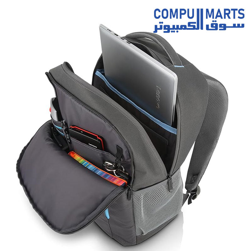 Lenovo 15.6” Laptop Everyday Backpack B515 Gray-ROW