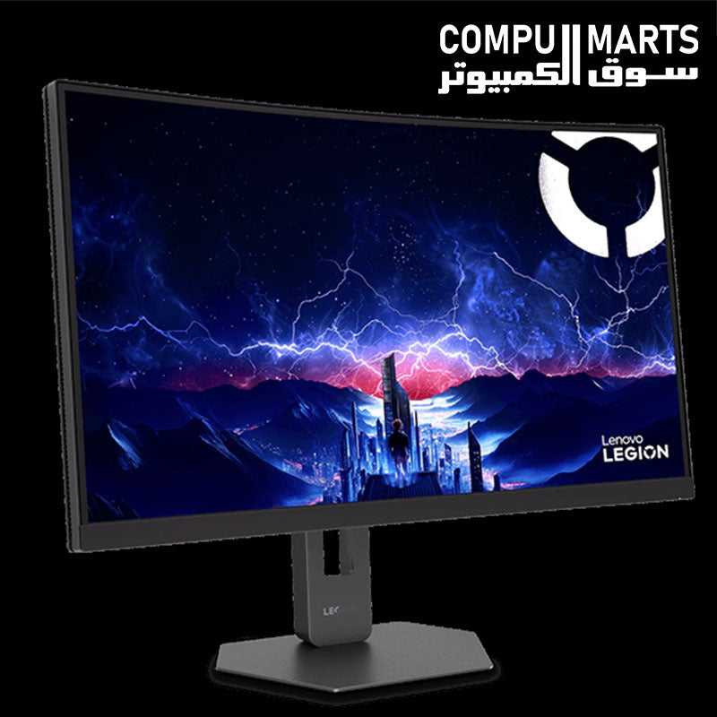 Lenovo 27-2c curved monitor with VA panel, 3,000:1 contrast ratio and 350 cd/㎡ typical brightness