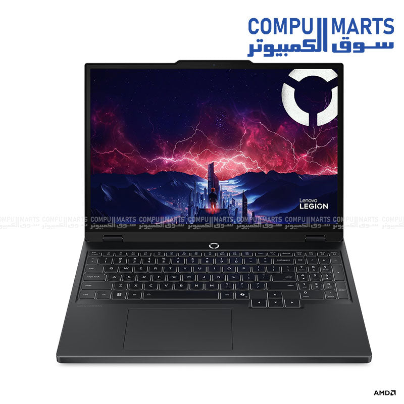 Lenovo Legion 5 15AHP10 (83M0004AUS) Gaming Laptop - AMD Ryzen 7 260- NVIDIA GeForce RTX 5060 8GB GDDR7- 15.1- WQXGA OLED 165Hz- 16GB DDR5- 512GB SSD- Windows 11 Home