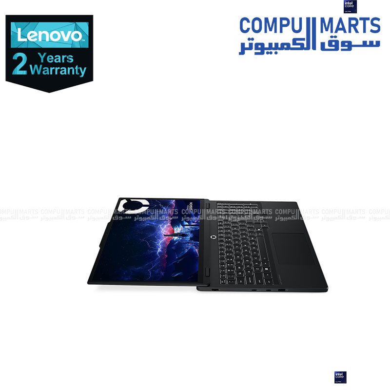 Lenovo Legion 5 15IAX10 gaming laptop with Intel Core Ultra 9 275HX, NVIDIA RTX 5070 8GB, 32GB DDR5 RAM, 1TB SSD, and 15.1-inch OLED 165Hz display in Eclipse Black.
