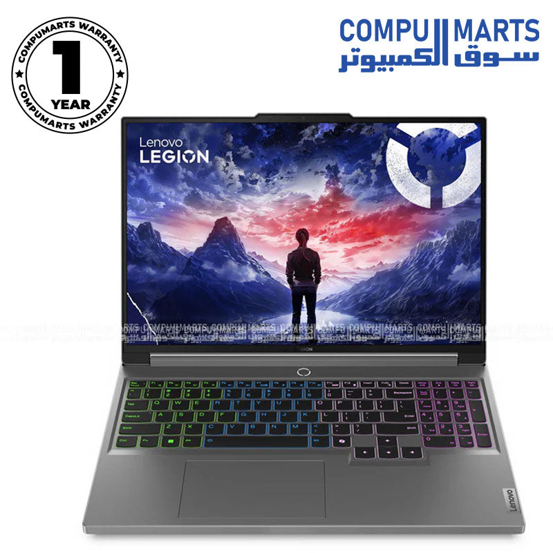 Lenovo Legion 5 16IRX9 83DG00GTAX Intel Core i7-14650HX, NVIDIA GeForce RTX 4050 6GB, 16GB DDR5, 1TB SSD, 16" IPS WQXGA 100% sRGB, 165Hz, DOS
