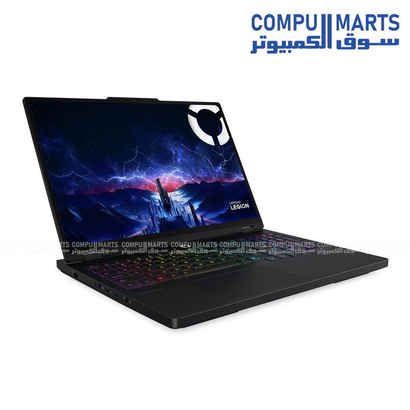 Lenovo Legion Pro 5 16IRX10 83NN001SED – Core i7-14650HX – RTX 5050 8GB GDDR7 – 16″ WQXGA 240Hz – 16GB DDR5 – 512GB SSD – Eclipse Black – Windows 11