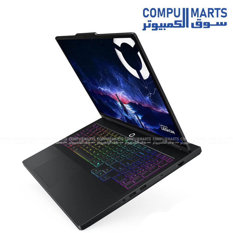 Lenovo Legion Pro 5 16IRX10  83NN001SED – Core i7-14650HX – RTX 5050 8GB GDDR7 – 16″ WQXGA 240Hz – 16GB DDR5 – 512GB SSD – Eclipse Black – Windows 11