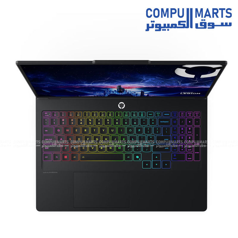 Lenovo -Legion- Pro 5- 16IRX10 gaming- laptop -RTX 5070 -GPU, Intel -Core i9-14900HX -16-inch -240Hz -WQXGA -display.